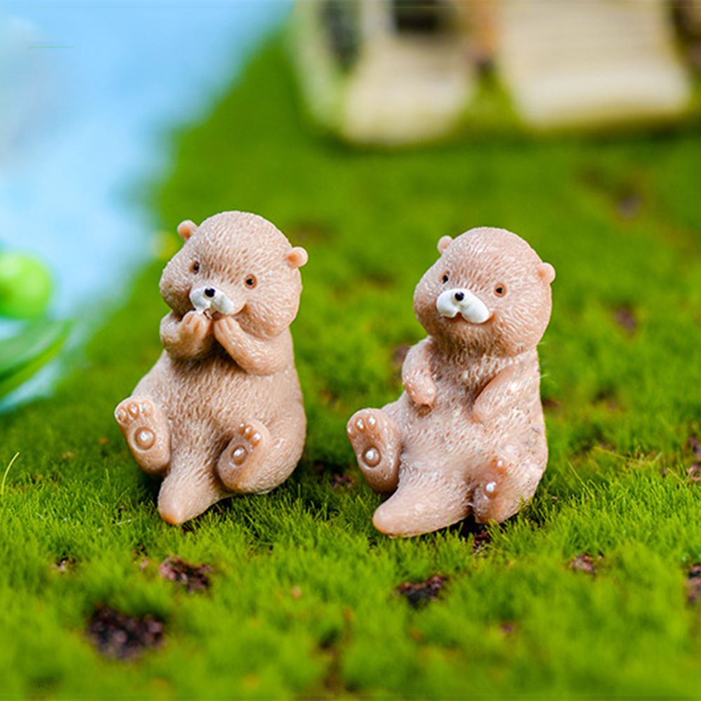 Smart Garden Diy - Otter Figur Mini Wohnkultur Fee Garten