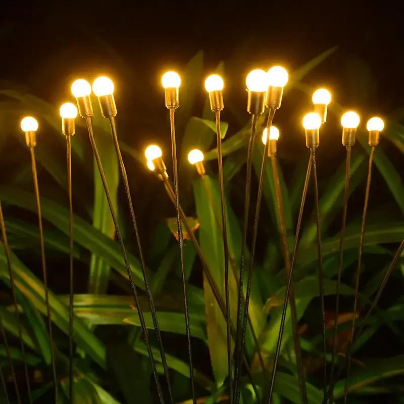 Smart Zen Garden - Solare Außenwegbeleuchtung Wasserdicht 6/8/10 Köpfe LED-Betriebene