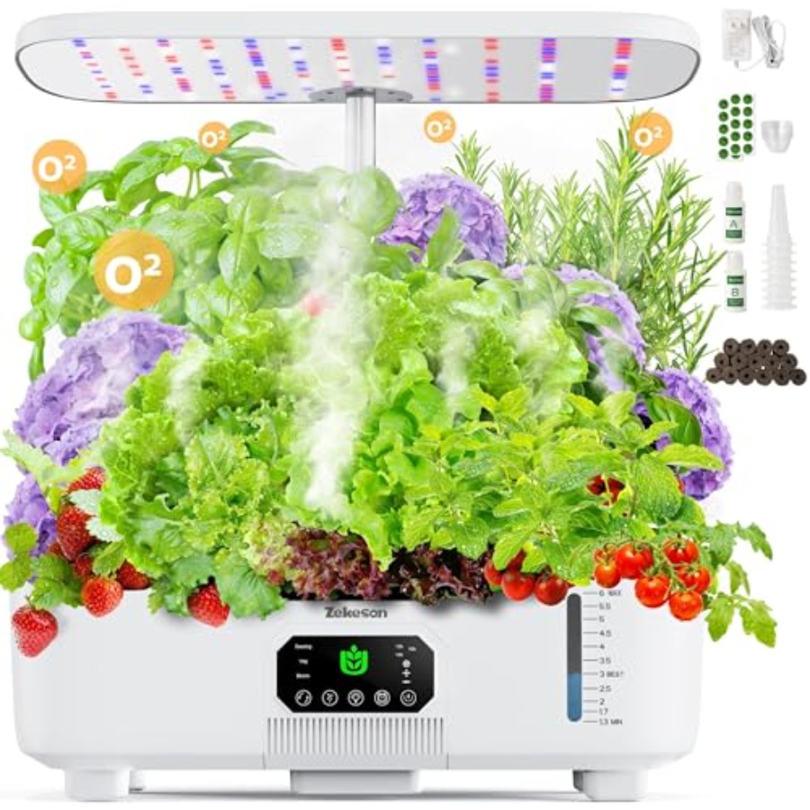 Smart Pod Garden - Intelligenter Kräutergarten-Pflanzkasten für den Innenbereich, hydroponisch