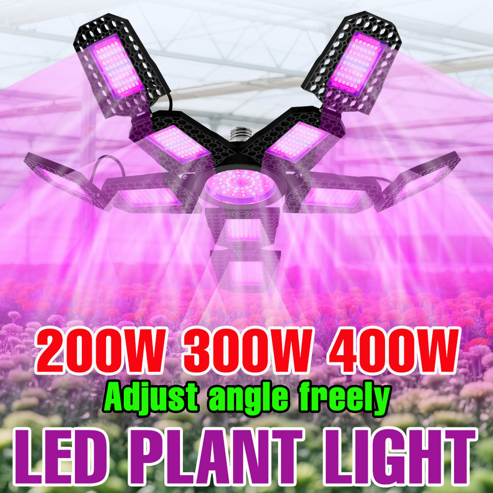 Smart Garden Indoor - 400W LED Pflanze wachsen Glühbirne Vollspektrum