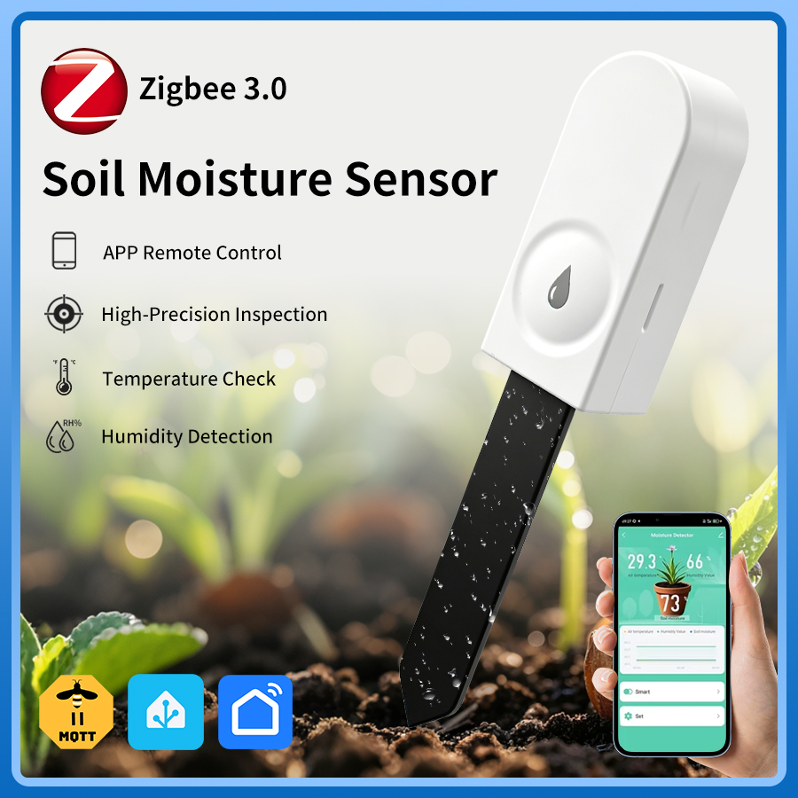 Zigbee 3.0 Intelligenter Boden – Smart Garden Moisture Sensor Bewertung und Preis