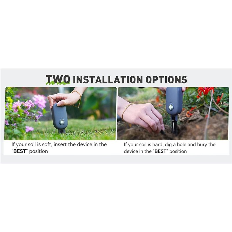 AB46-Smart für Pflanzungen, Ga – Smart Garden Moisture Sensor Bewertung und Preis