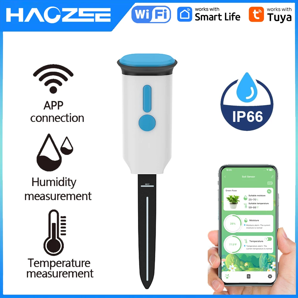 Haozee Tuya Smart WiFi Bodenfe – Smart Garden Moisture Sensor Bewertung und Preis