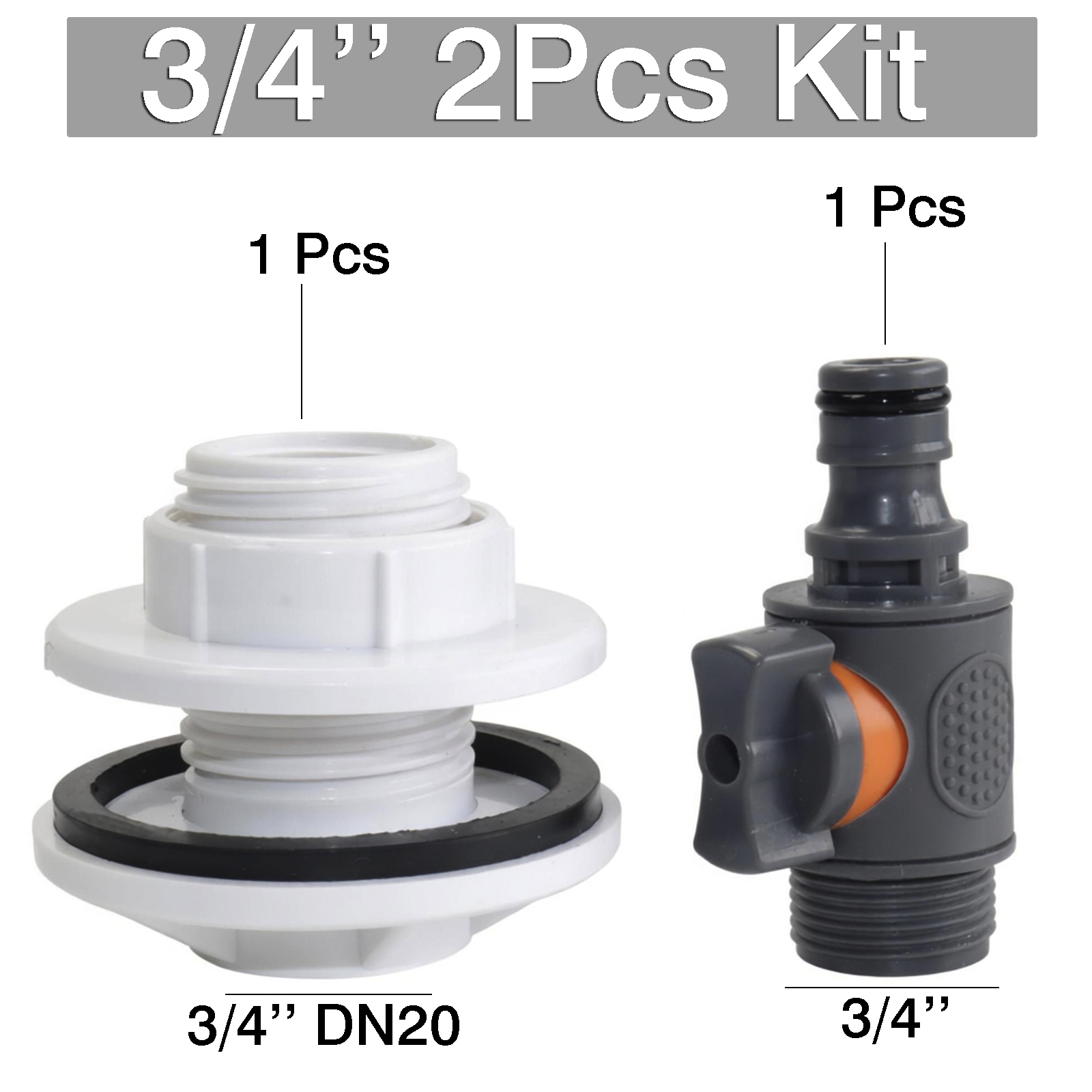 2-teiliges 3/4-Zoll-Set, 1-tei – Smart Garden Hose Timer Bewertung und Preis
