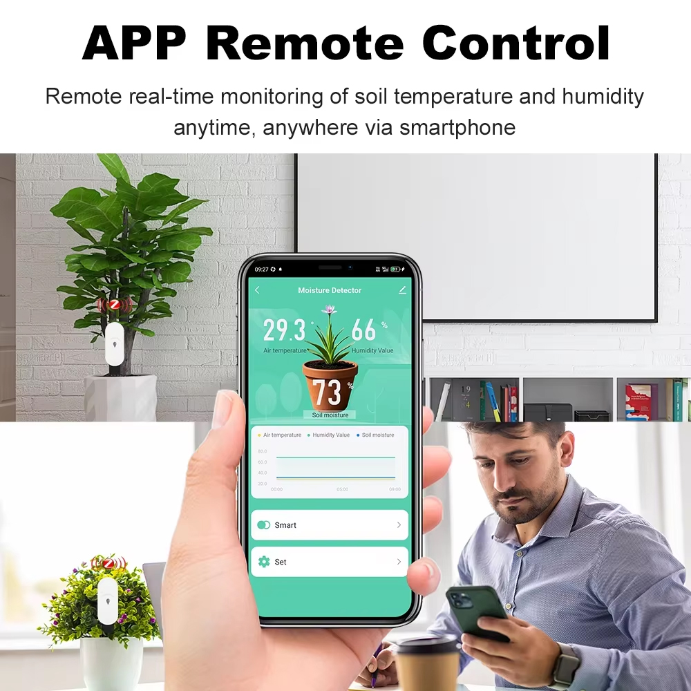 Tuya Zigbee 3,0 Boden Feuchtig – Smart Garden Moisture Sensor Bewertung und Preis