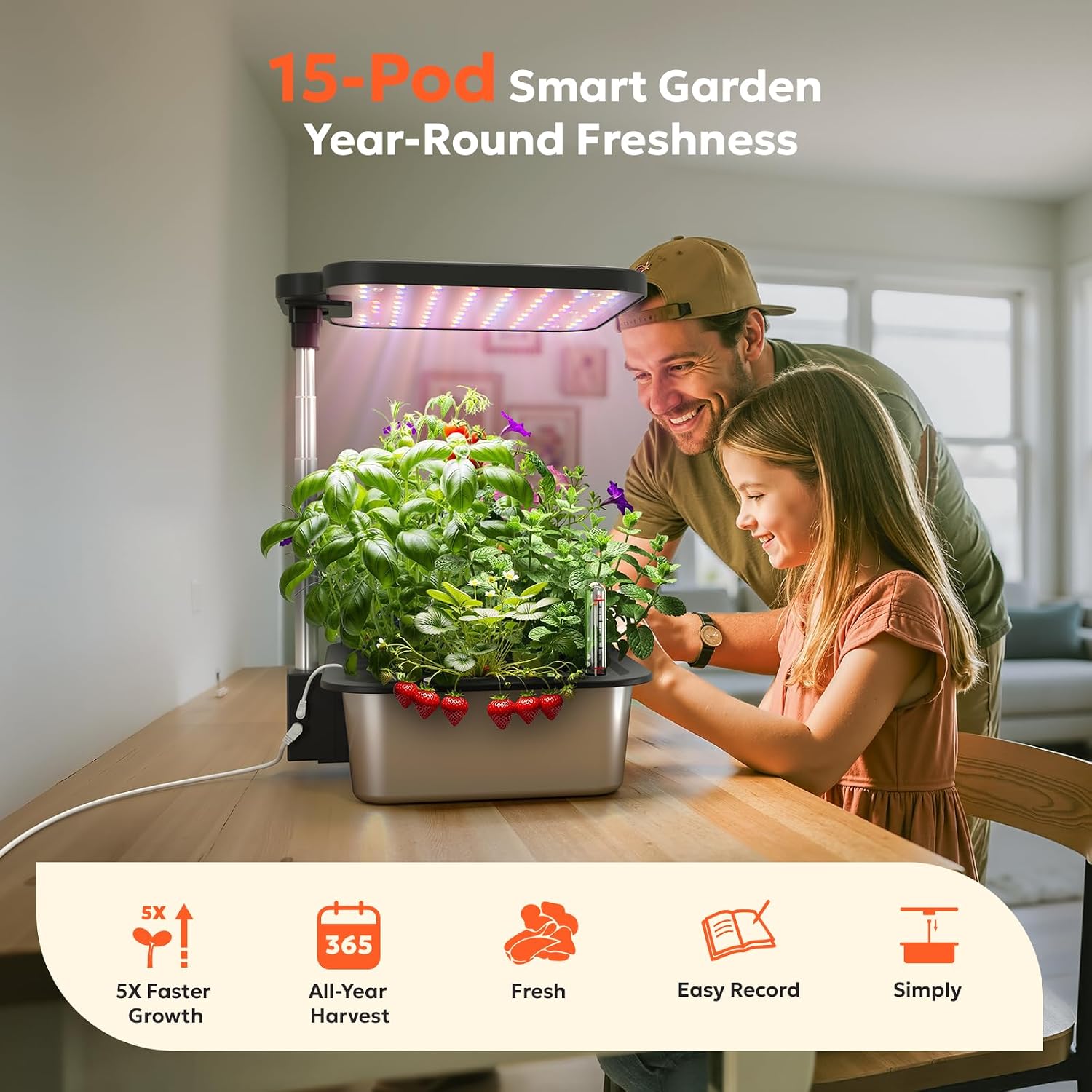 Intelligentes Hydroponisches A – Smart Pod Garden Bewertung und Preis