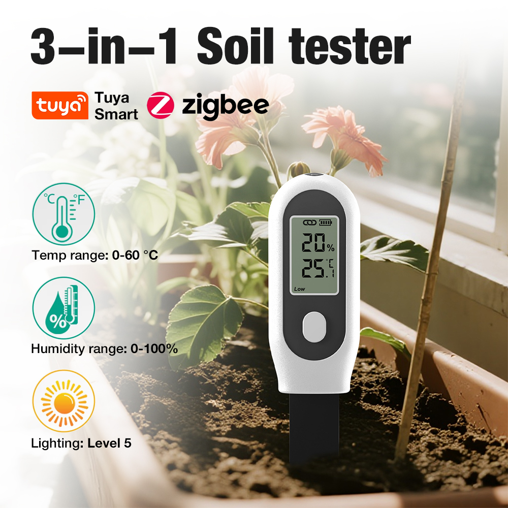 3-in-1 Bodentester Zigbee Smar – Smart Garden Moisture Sensor Bewertung und Preis