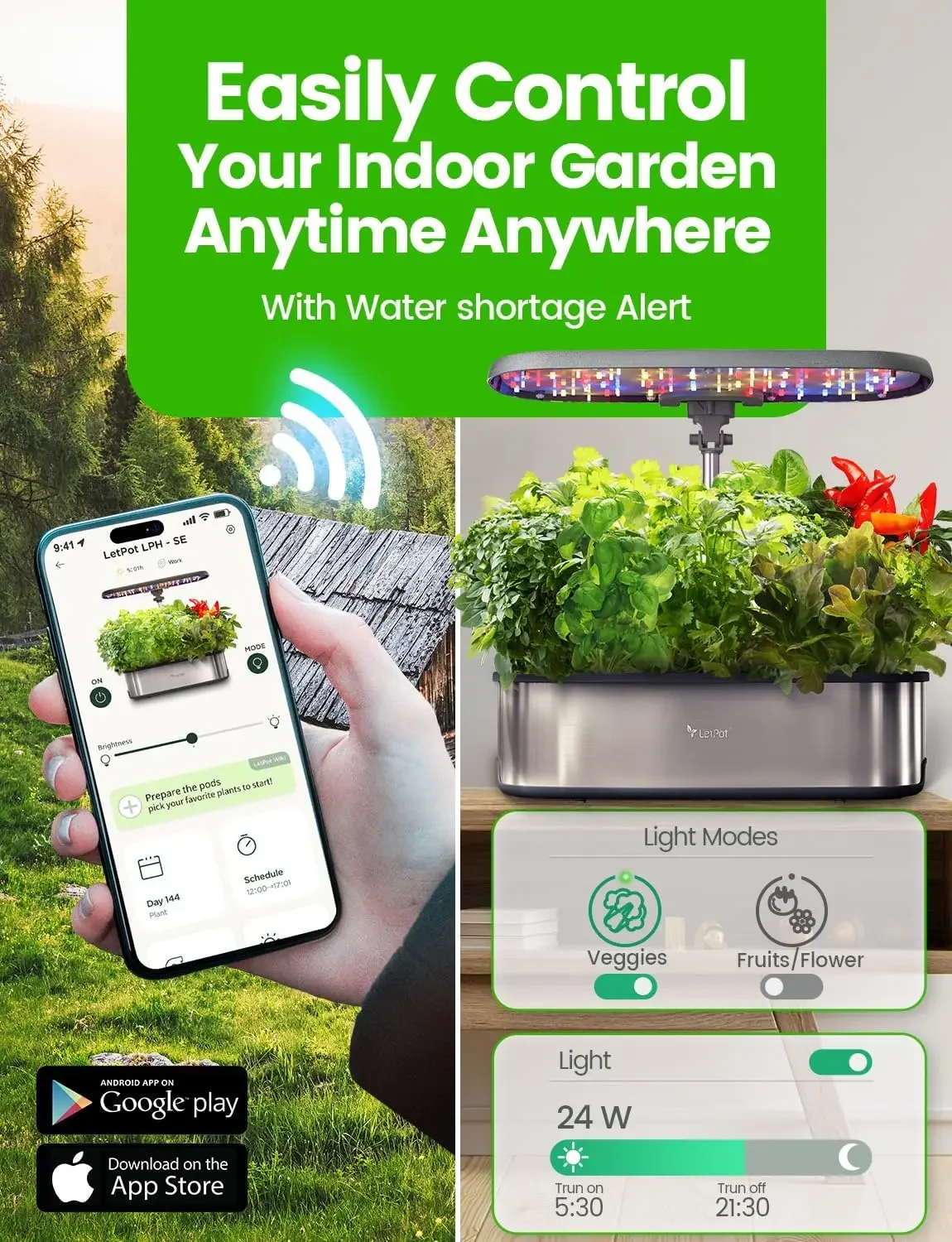 LETPOT LPH-SE Hydroponisches A – Smart Pod Garden Bewertung und Preis