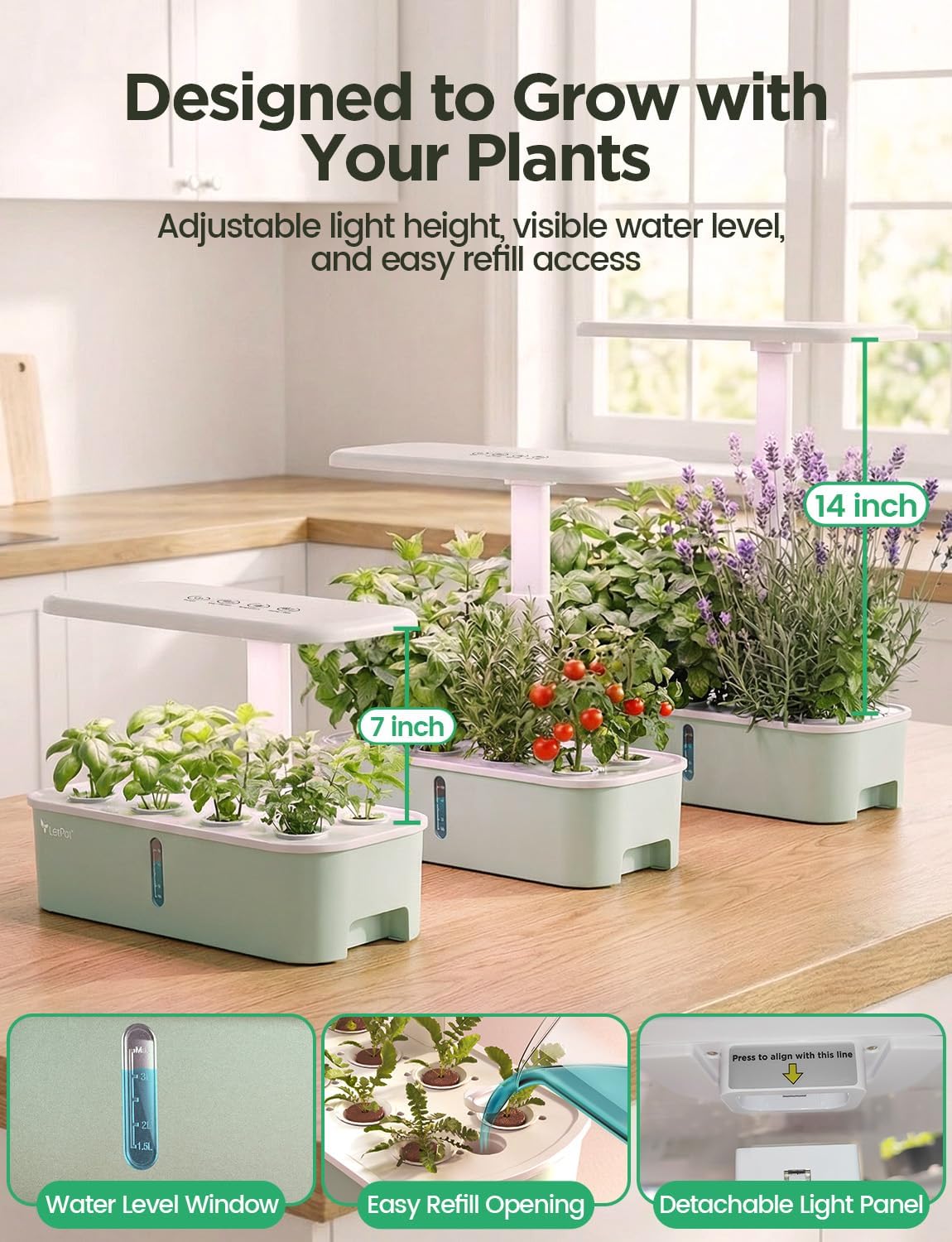 Intelligentes Indoor-Gartensys – Smart Pod Garden Bewertung und Preis