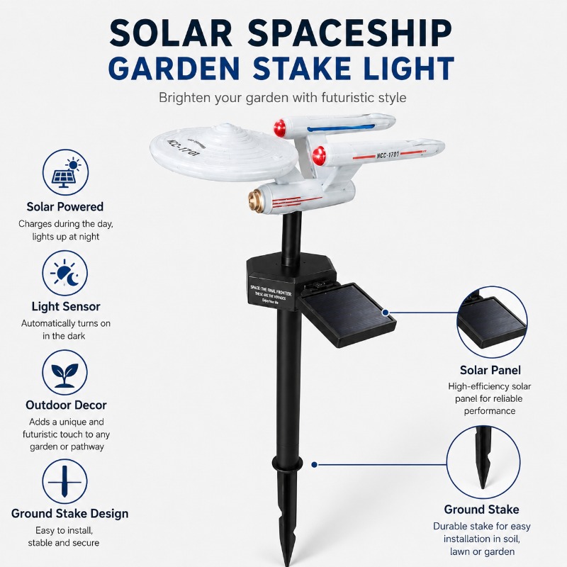 Star Trek USS Enterprise Solar – Smart Zen Garden Bewertung und Preis