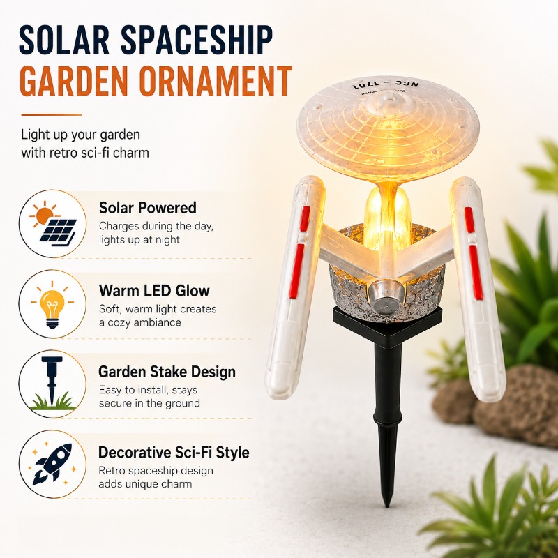 Star Trek USS Enterprise Solar – Smart Zen Garden Bewertung und Preis