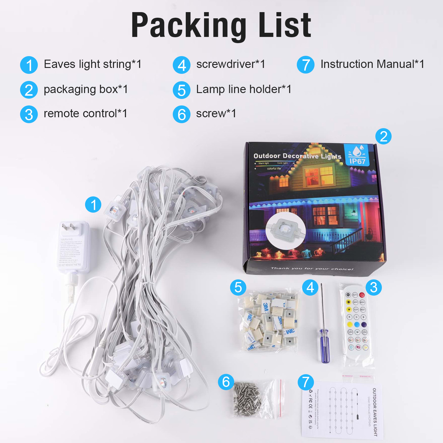 10M/15M/30M Traufe Beleuchtung – Smart Garden Diy Bewertung und Preis