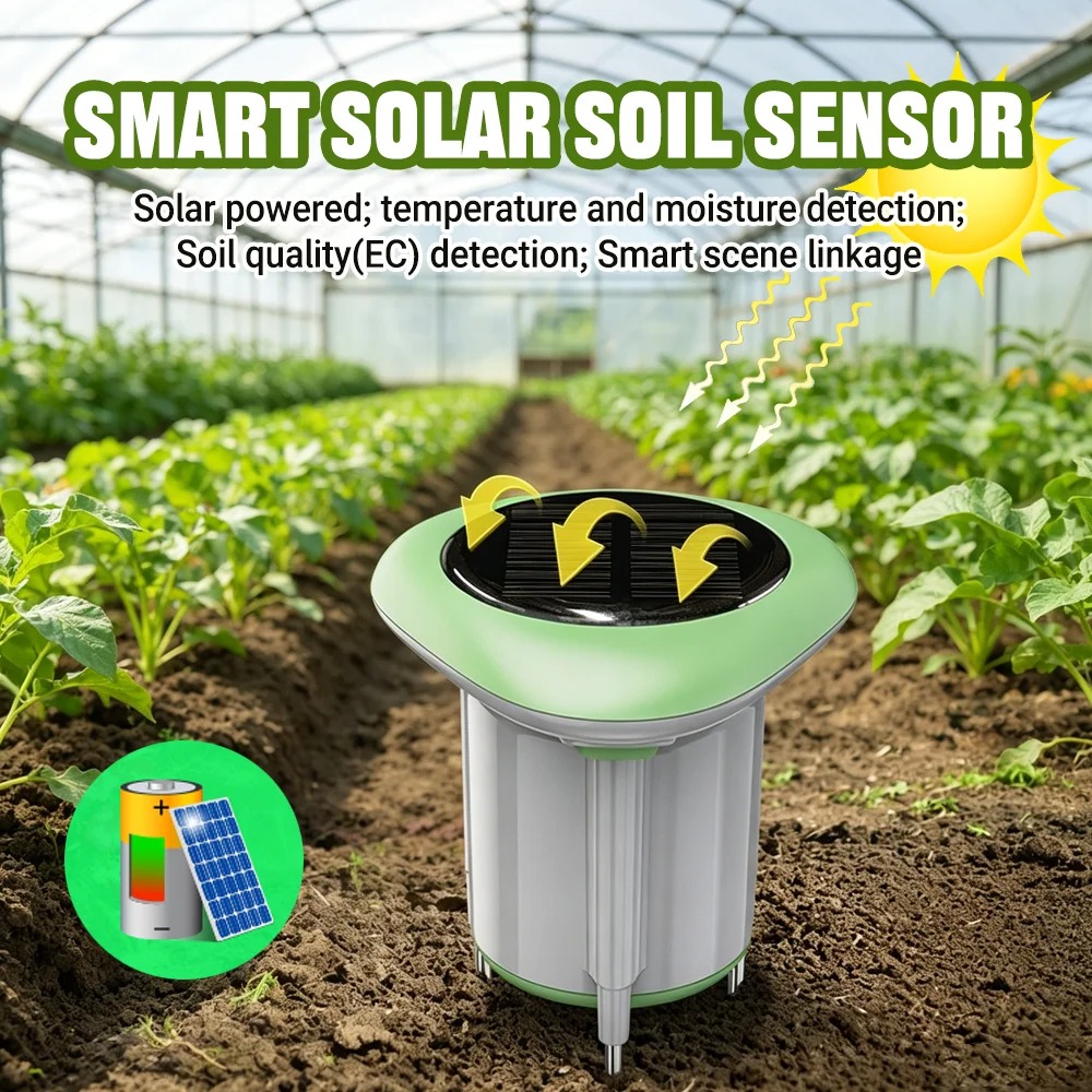 Smarter WLAN-Solar-Bodentester – Smart Garden Moisture Sensor Bewertung und Preis