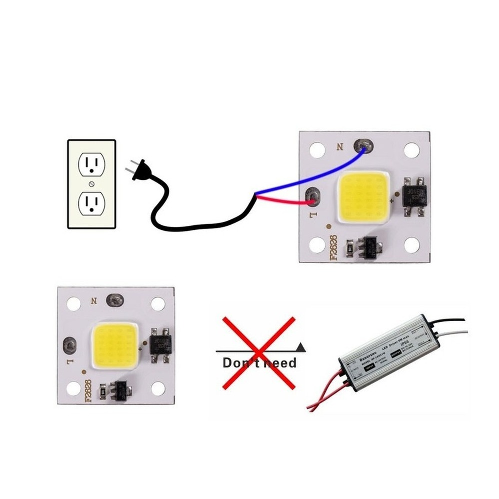 10W COB modul 220V LED Chip Di – Smart Garden Diy Bewertung und Preis