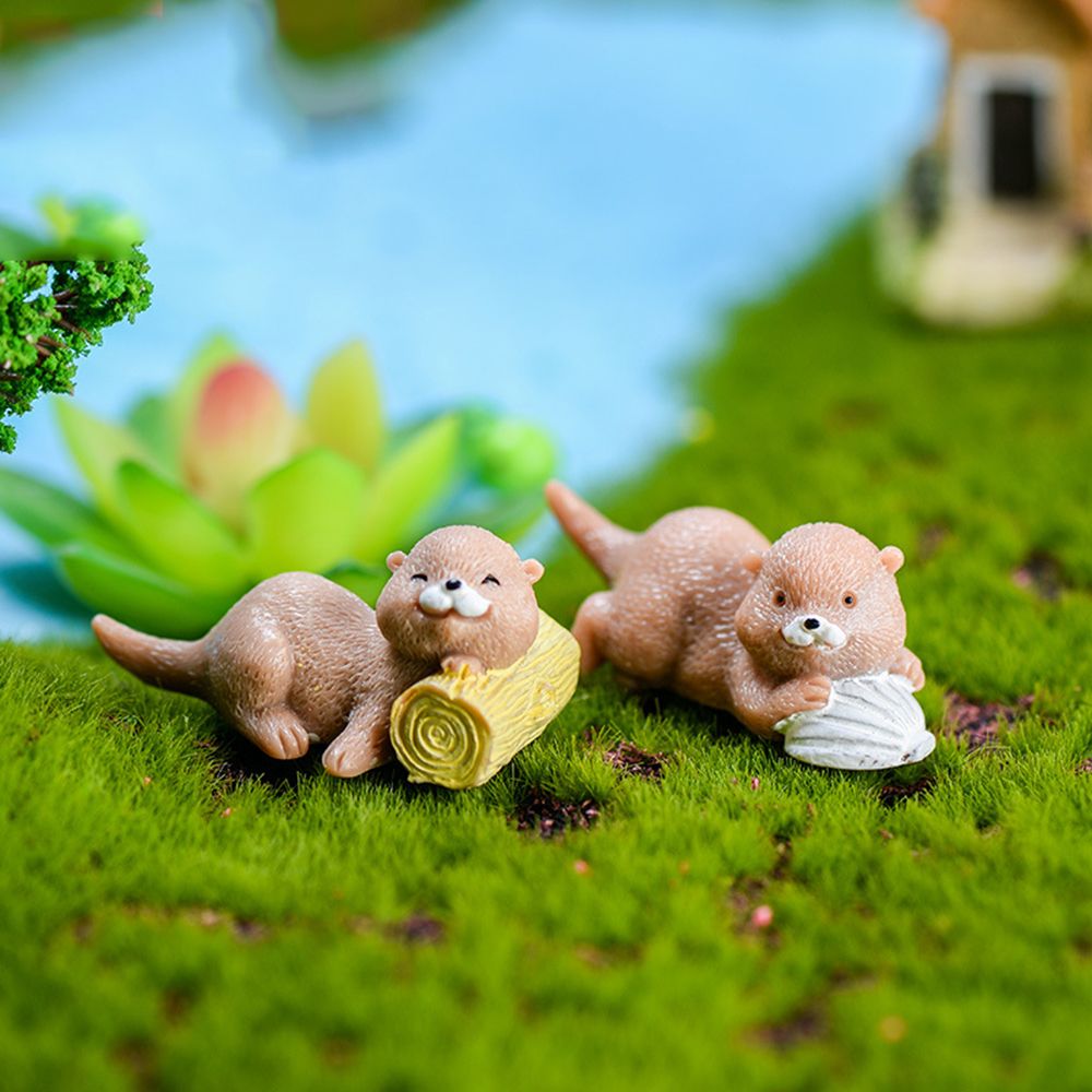 Otter Figur Mini Wohnkultur Fe – Smart Garden Diy Bewertung und Preis