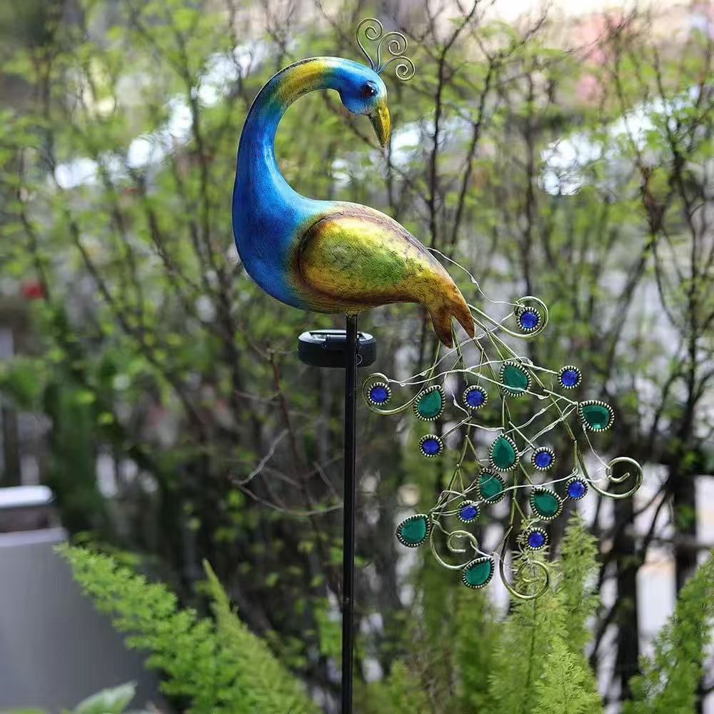 Metall-Pfau-Solarleuchte, deko – Smart Zen Garden Bewertung und Preis