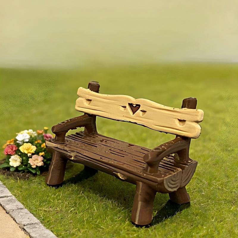 2 Stück 1/12 Miniatur-Bank Pup – Smart Garden Diy Bewertung und Preis