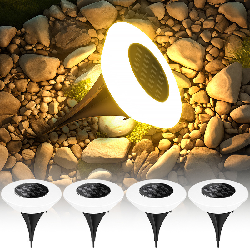 1/4 Stück Solar-Bodenleuchten, – Smart Garden Lighting System Bewertung und Preis